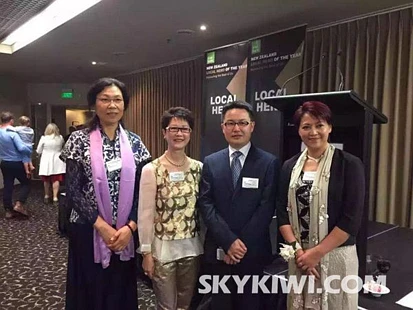 新西兰国民英雄奖章颁奖礼昨夜进行 4位华人获奖