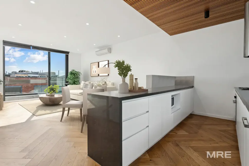 North Melbourne 3ਬੈੱਡਰੂਮ State-of-the-art living with terrace city views