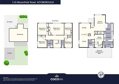 110 Bloomfield Road, Keysborough, VIC 3173, 5 chambres, 2 salles de bain, House