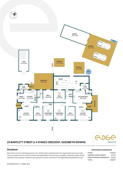 4 Stakes Crescent, Elizabeth Downs, SA 5113, 3 Bedrooms, 1 Bathrooms, House