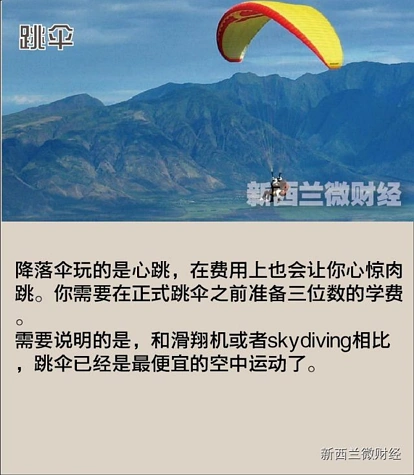 细数新西兰那些有钱任性的体育运动