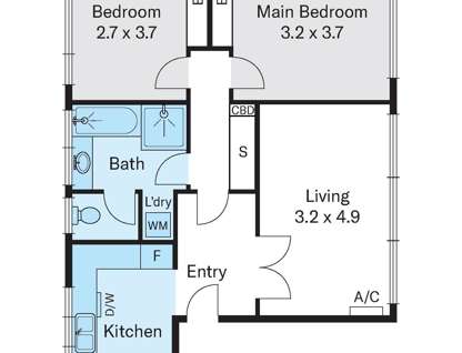 8/1 Bevan Street, Balwyn, VIC 3103, 2 Bedrooms, 1 Bathrooms, Apartment