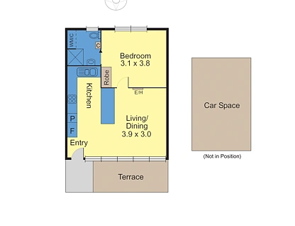 2/15 Stewart Street, Hawthorn East, Inner East Melbourne, 1房, 1浴, Apartment