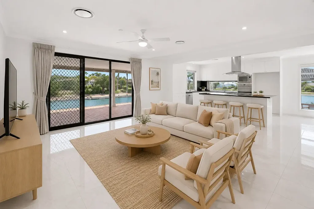 MODERN FAMILY WATERFRONT LIVING IN THE HEART OF SORRENTO