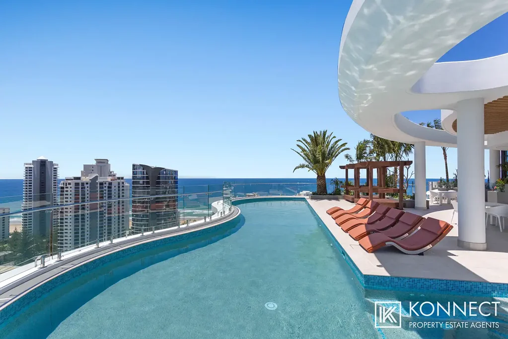 2 Bedroom 2 Bathroom 14th Floor Stunning Views of Broadbeach Skyline & Beach