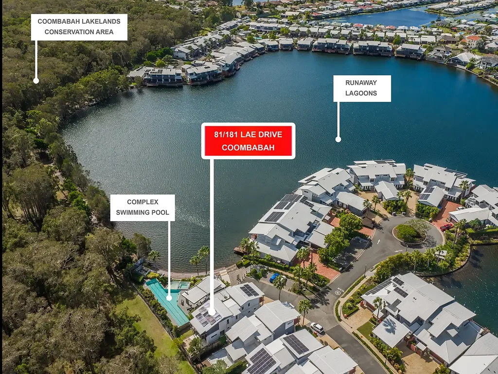 Coombabah 3房  Where Nature Becomes Your Neighbour
