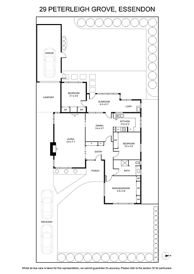 29 Peterleigh Grove, Essendon, VIC 3040, 3 slaapkamers, 1 badkamers, House
