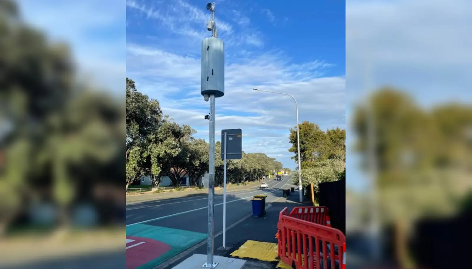 北岸公路摄像头被砸,奥克兰交通局将向破坏者追责