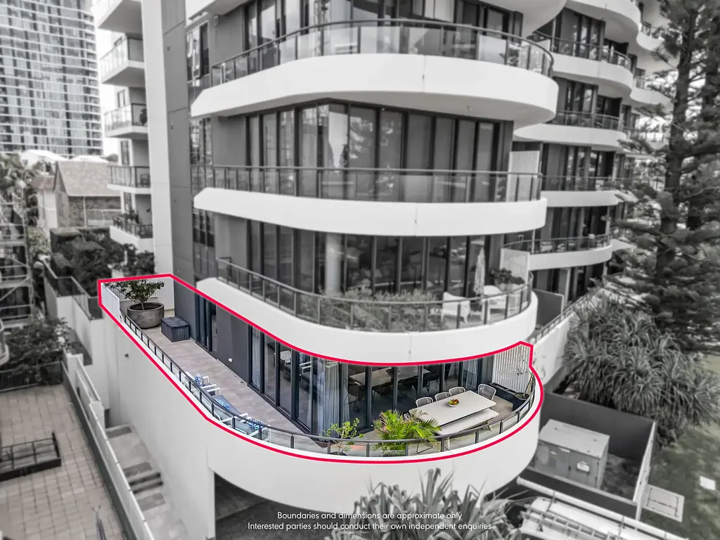 Broadbeach 2ห้องนอน Luxurious East-Facing Apartment in Exclusive Ivy95 | Expansive Terrace | Prime Broadbeach Position