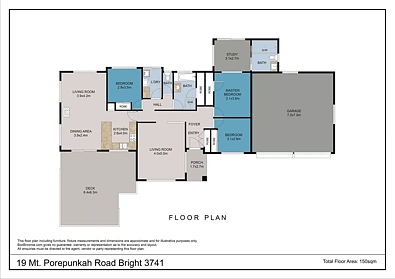 19 Mount Porepunkah Road, Bright, VIC 3741, 3 Schlafzimmer, 2 Badezimmer, House