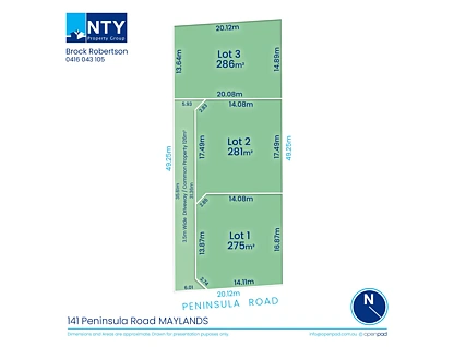Lot 2, 141 Peninsula Road, Maylands, North East Perth, 0 Kuwarto, 0 Banyo, Section