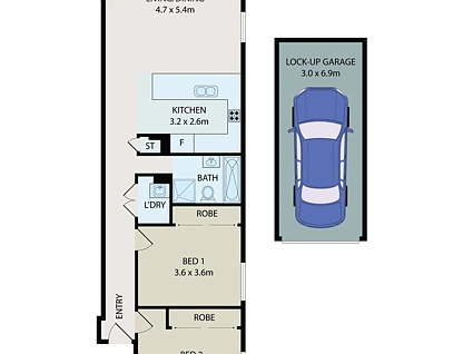 11/427-429 Guildford Road, Guildford, Parramatta (Northwest suburbs), 2 Schlafzimmer, 1 Badezimmer, Unit