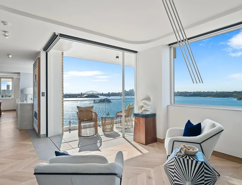 15 & 16/55 Wolseley Road, Point Piper, Eastern Suburbs, 3 غرف, 3 حمامات, Apartment