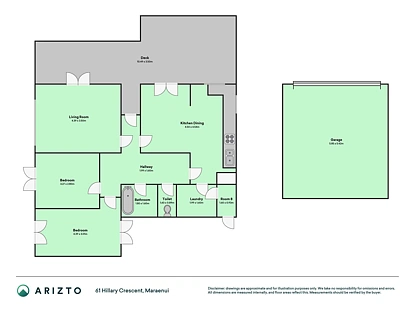 61 Hillary Cres, Maraenui, Hawkes Bay, 3房, 1浴, 独立屋