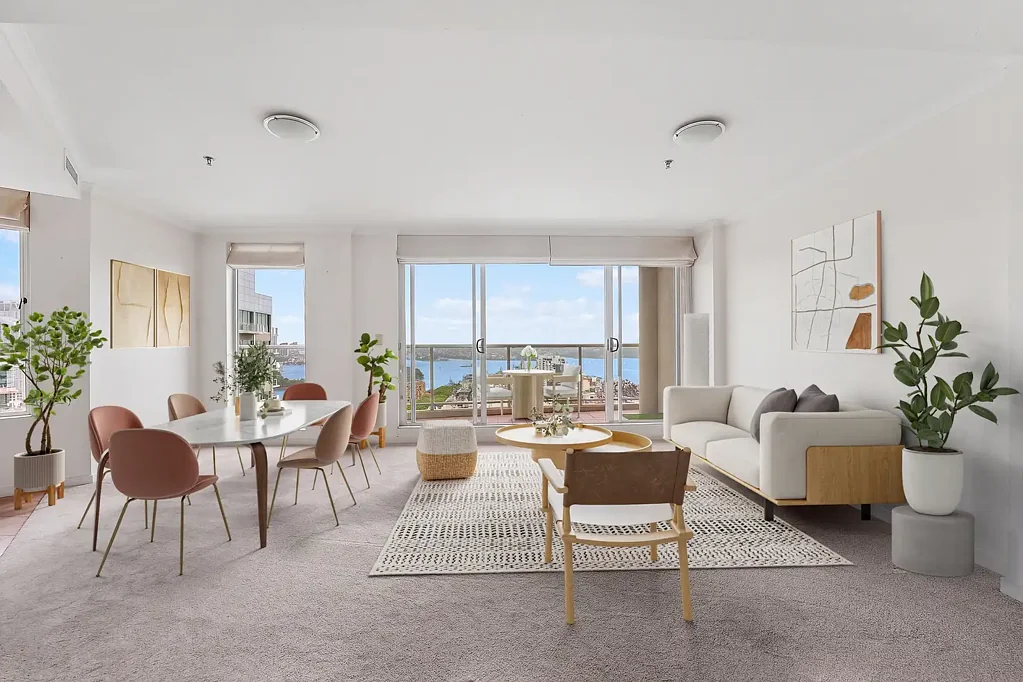 Darlinghurst 2Kwarto North Facing 27th Floor 'The Elan' Apartment Captures Breathtaking Views