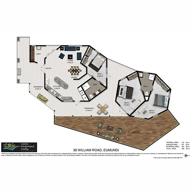 38 William Road, Eumundi, QLD 4562, 3房, 2浴, House
