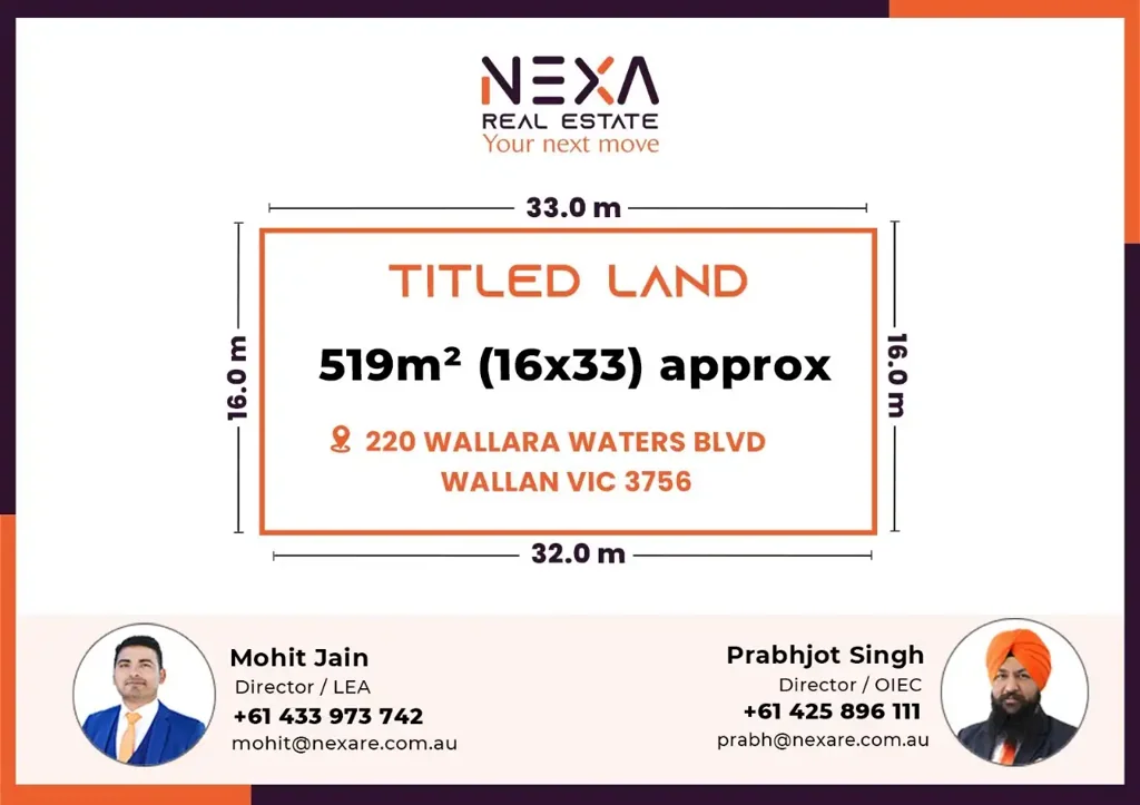Wallan VENDOR SAID MUST SELL !! 519m2 TITLED LAND !!