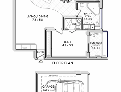 8/8 Trafalgar Street, Brighton-Le-Sands, St George, 2 phòng ngủ, 2 phòng tắm, Apartment