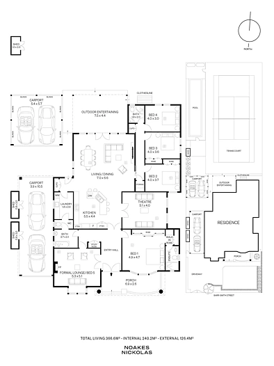 22 Barr-Smith Street, Tusmore, SA 5065, 5房, 3浴, House