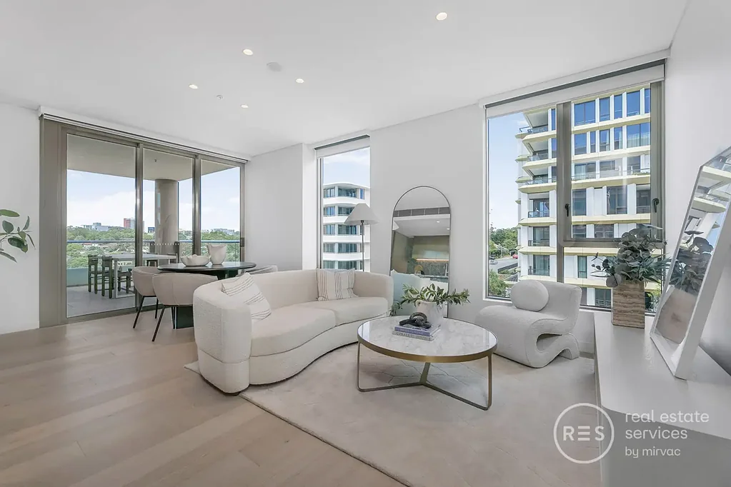 Spacious 3-Bedroom Apartment with 2-Car Spaces in NINE by Mirvac