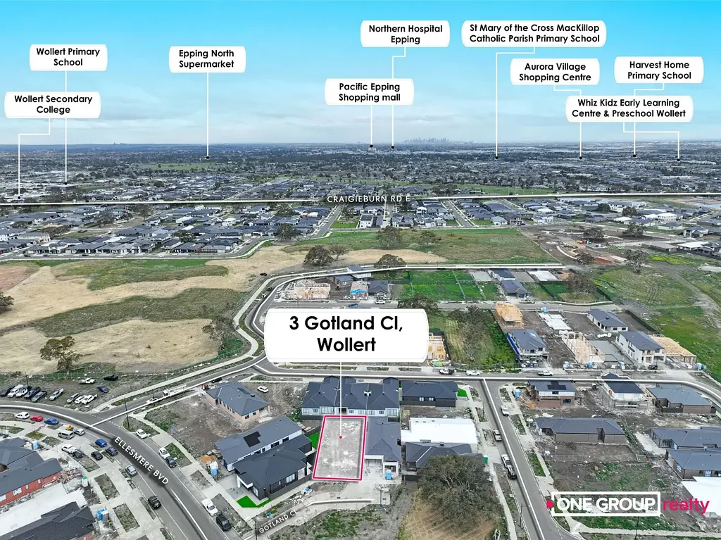 Wollert  Titled Ready to Build in Prime Location – Ellery Estate, Wollert