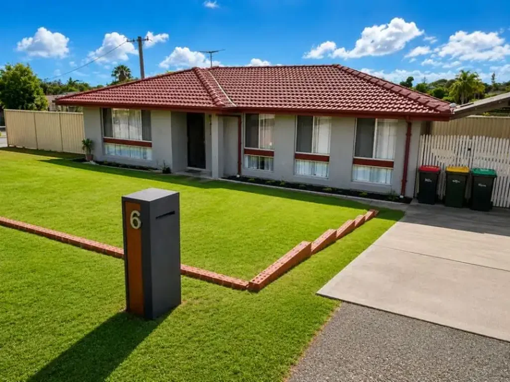 Modern home, convenient location, great outdoor living.