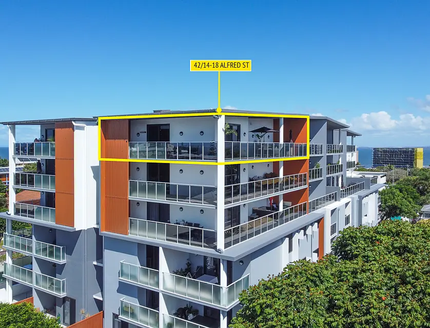 42/14-18 Alfred Street, Woody Point, Brisbane - Northern Region , 2 침실, 2 욕실, Apartment
