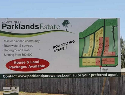 LOT 802 "Parklands Estate", Jane Street, Crows Nest, Darling Downs, 0 રૂમ, 0 બાથરૂમ, Section