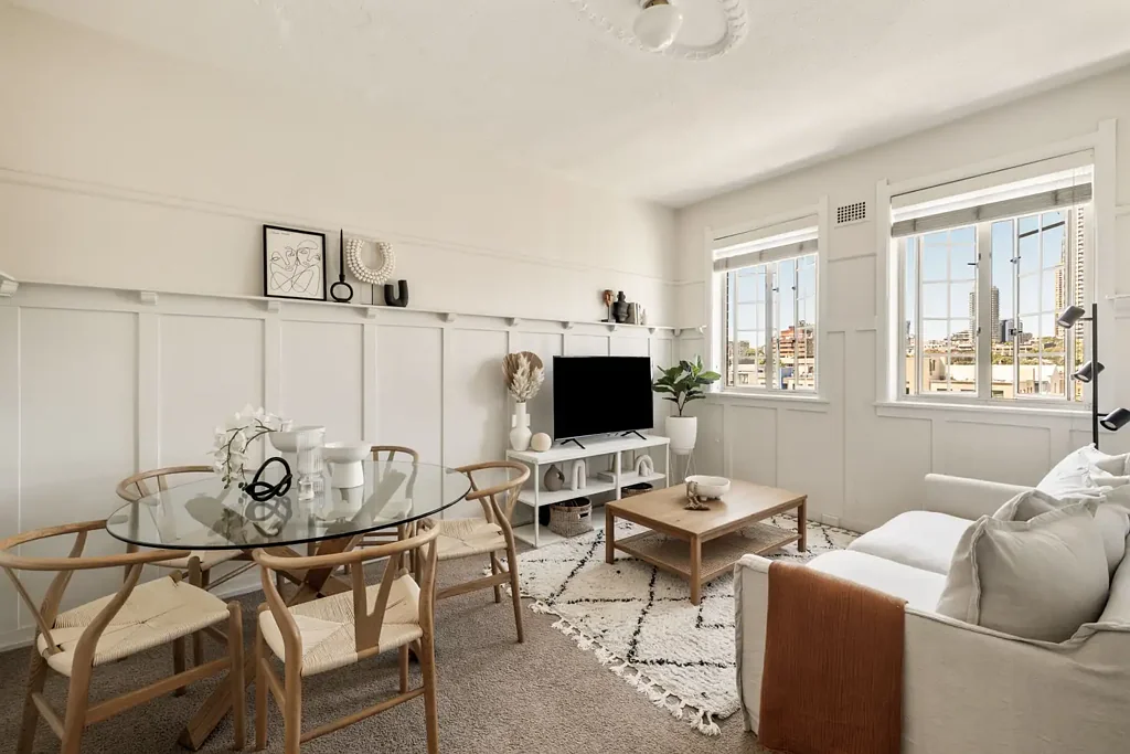 Darlinghurst 1房 Art Deco魅力 高天花板 现代厨房 城市天际线 阳光露台 靠近Hyde Park 市中心便捷 Art Deco Oasis for Unbeatable City Fringe Living