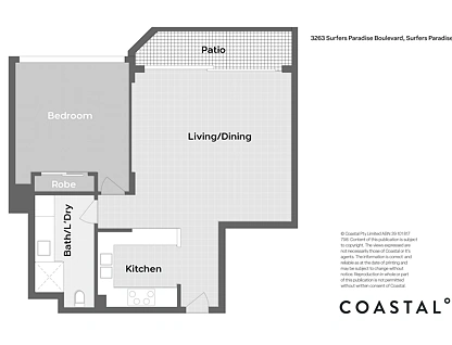 113/3263 Surfers Paradise Boulevard, Surfers Paradise, Gold Coast, 1 침실, 1 욕실, Apartment