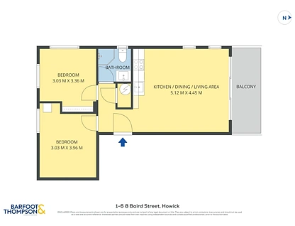 Lots 1-6, Baird Street, Howick, Manukau City, 1 Kuwarto, 1 Banyo, Apartment