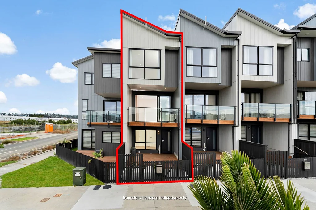 Hobsonville 3침실 Sophisticated Living with Top-Floor Sea Views