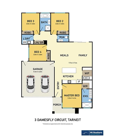 3 Damesfly Circuit, Tarneit, VIC 3029, 4房, 2浴, House