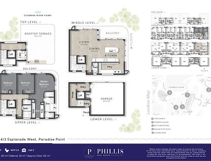 Villa 4 3 Esplanade West, Paradise Point, Gold Coast, 3 Bedrooms, 2 Bathrooms, House