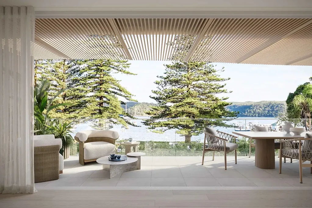 Palm Beach 3 Bedroom Snappermans � A Rare Collection of 5 Pittwater Residences, Front-Row Living on P