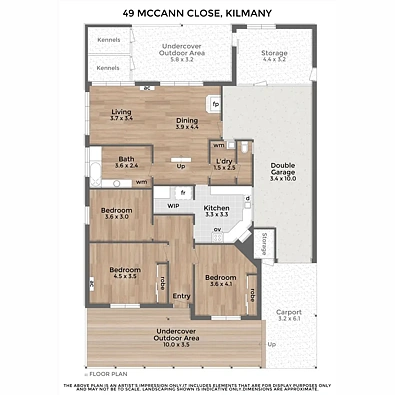 49 McCann Close, Kilmany, VIC 3851, 3房, 1浴, House