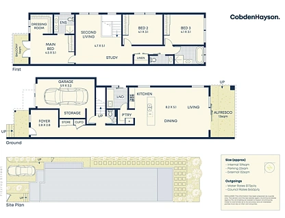 25 Fitzroy Street, Abbotsford, Inner West, 3 phòng ngủ, 2 phòng tắm, Apartment
