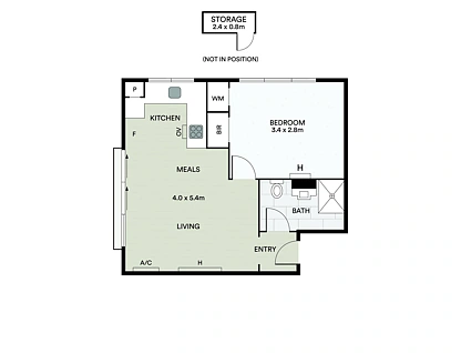 10/34 Crimea Street, St Kilda, Melbourne CBD, 1 ਕਮਰੇ, 1 ਬਾਥਰੂਮ, Apartment