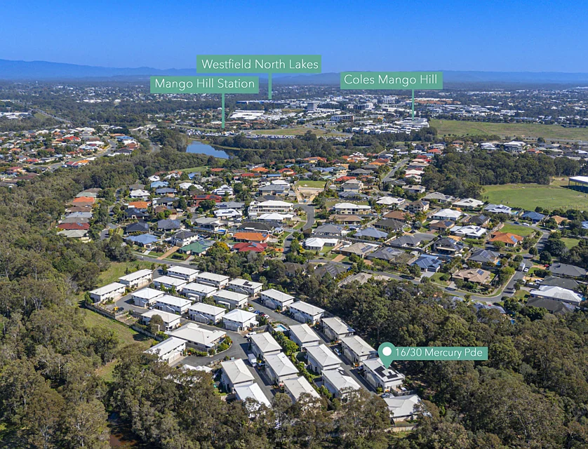16/30 Mercury Parade, Mango Hill, Moreton Bay Region, 3 રૂમ, 2 બાથરૂમ, Townhouse