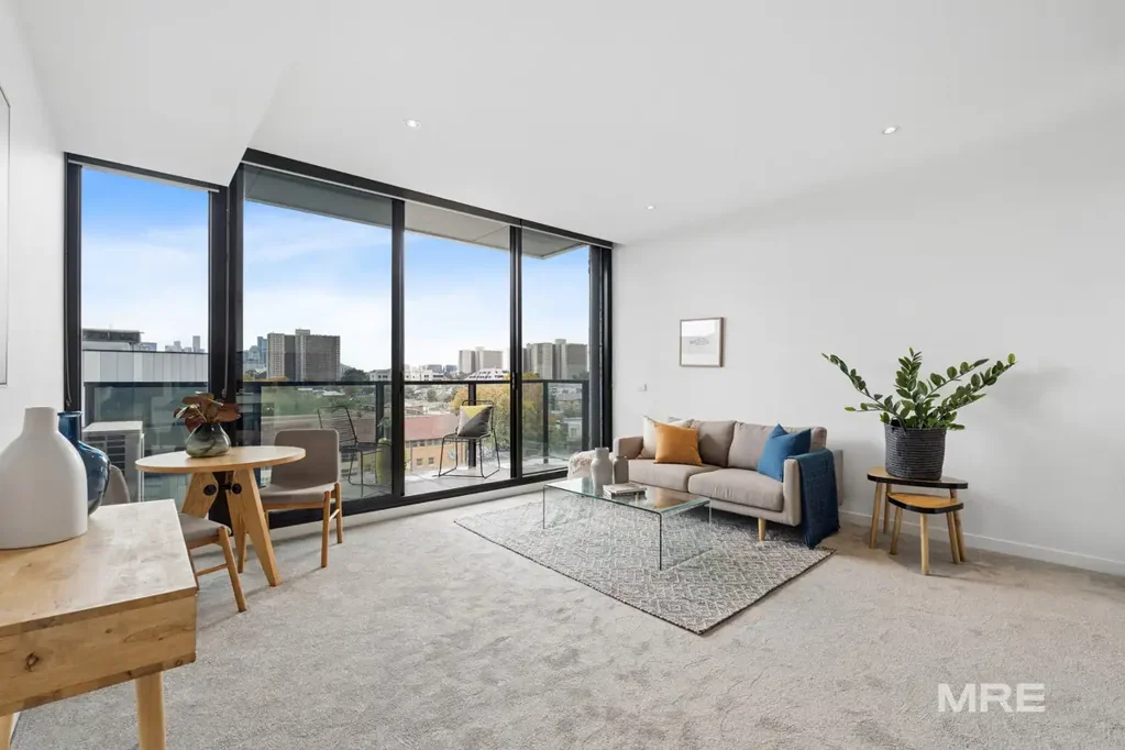 Richmond 1Kwarto Premium ‘Jaques’ residence with Melbourne skyline views