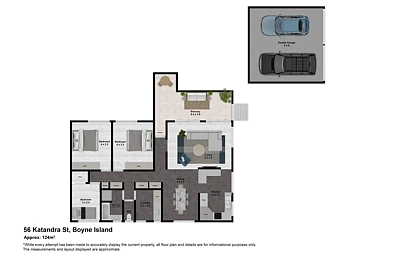 56 KATANDRA STREET, Boyne Island, QLD 4680, 3 slaapkamers, 1 badkamers, House