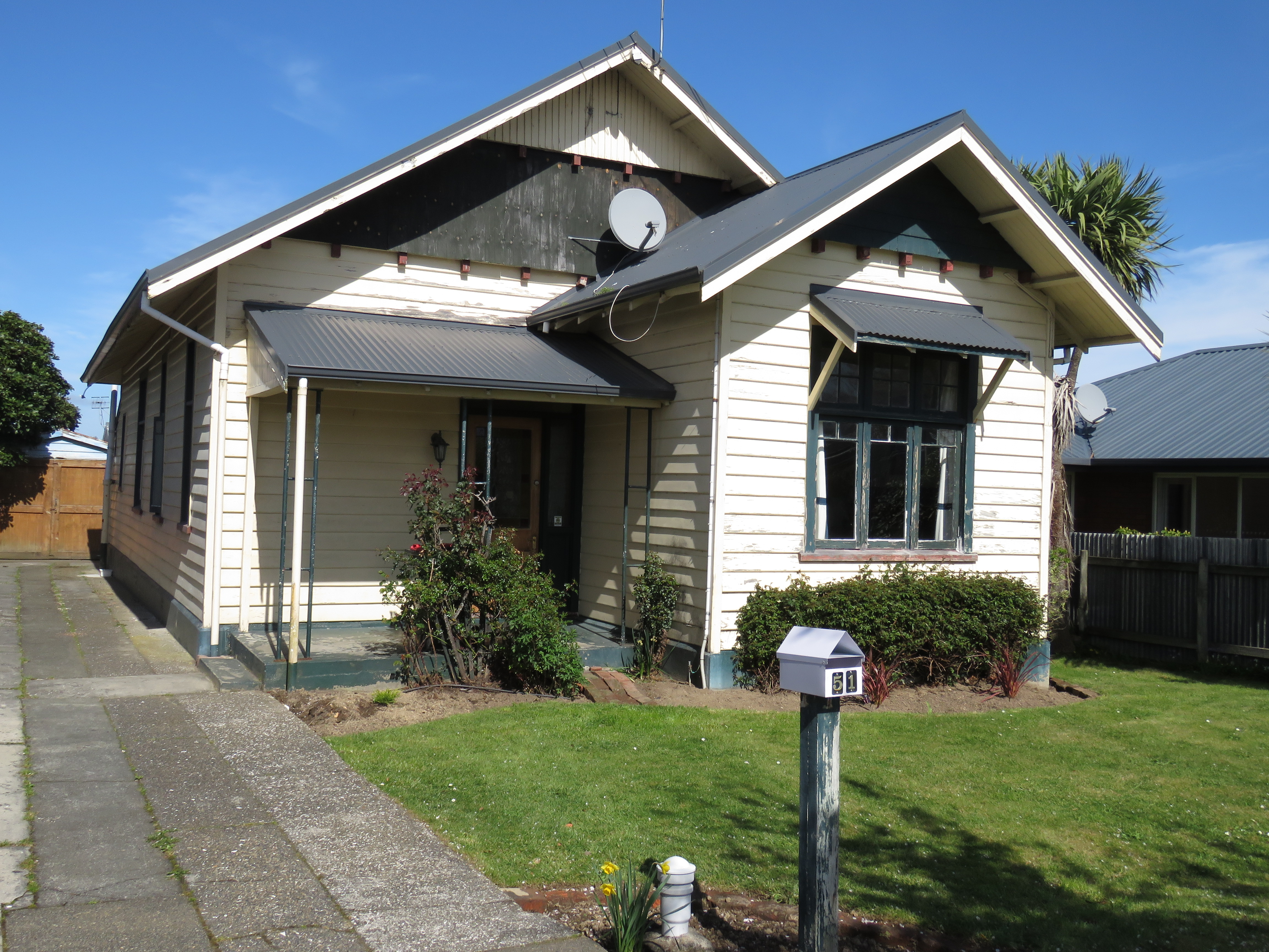 51 Mitchell Street, Richmond, Invercargill, 3 कमरे, 1 बाथरूम