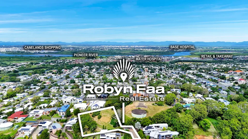 North Mackay  I'm-On-Top-Of-The-World: A Unique 3,024sqm Block w Uninterrupted Panoramic Views, All Whilst Being Centrally Located In North Mackay