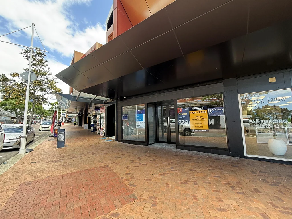 Tauranga Central 116m2 Retail Unit - Tauranga CBD