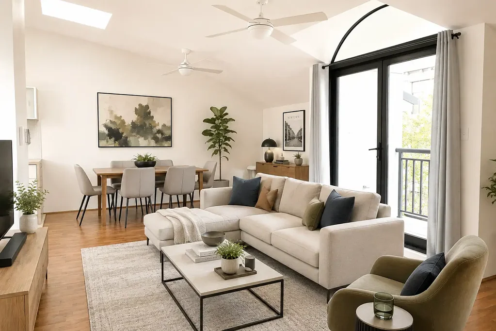 Spacious Top Floor 2 Bedroom Split-level Apartment