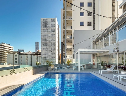 53/189 Leichardt Street, Spring Hill, Brisbane - Inner City Region, 1部屋, 1バスルーム, Unit