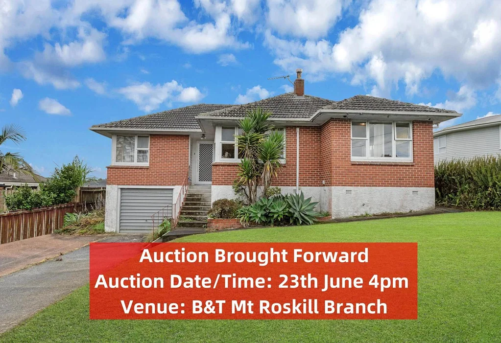 Mount Roskill 3ห้องนอน Pre Auction - Tuesday 23 June at 4pm