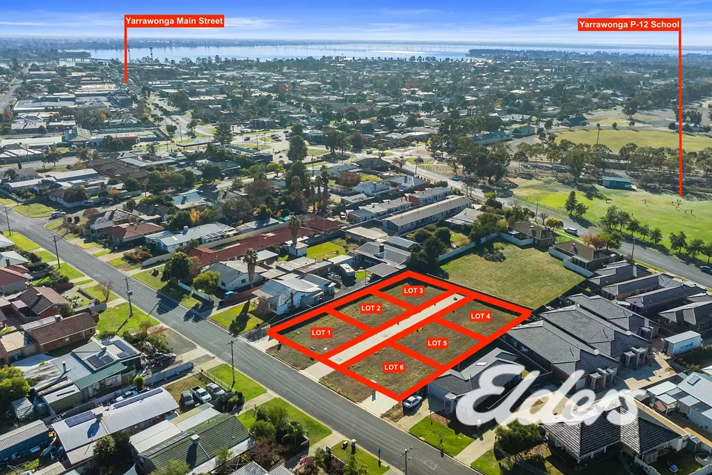 Yarrawonga PRIME LAND DEVELOPMENT - 6 LOW MAINTENANCE ALLOTMENTS NEAR TOWN CENTRE!