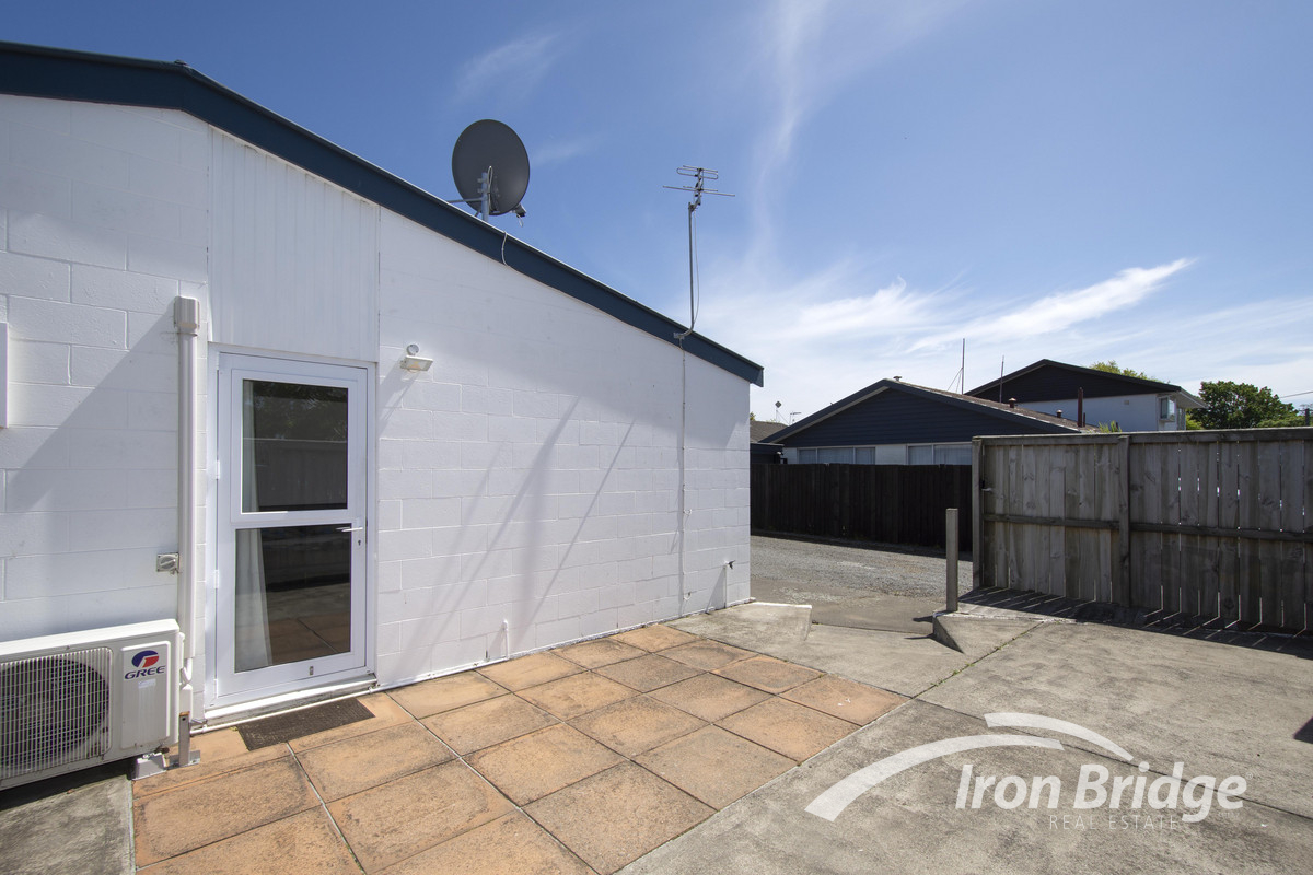 1/17 Brake Street, Upper Riccarton, Christchurch, 1 chambres, 1 salles de bain