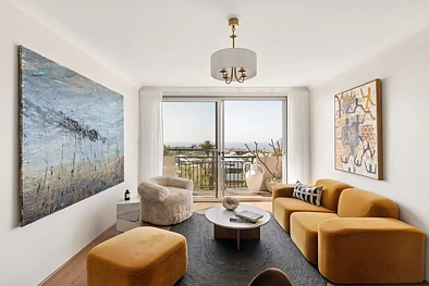 Randwick 2침실 Top-floor home with ocean views and lock-up garage
